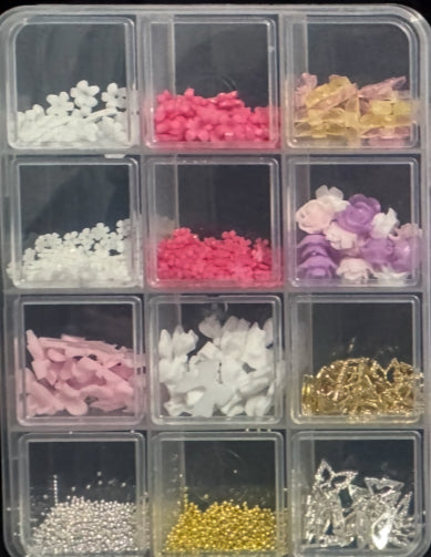 Acrylic Lid Charms - GOLD
